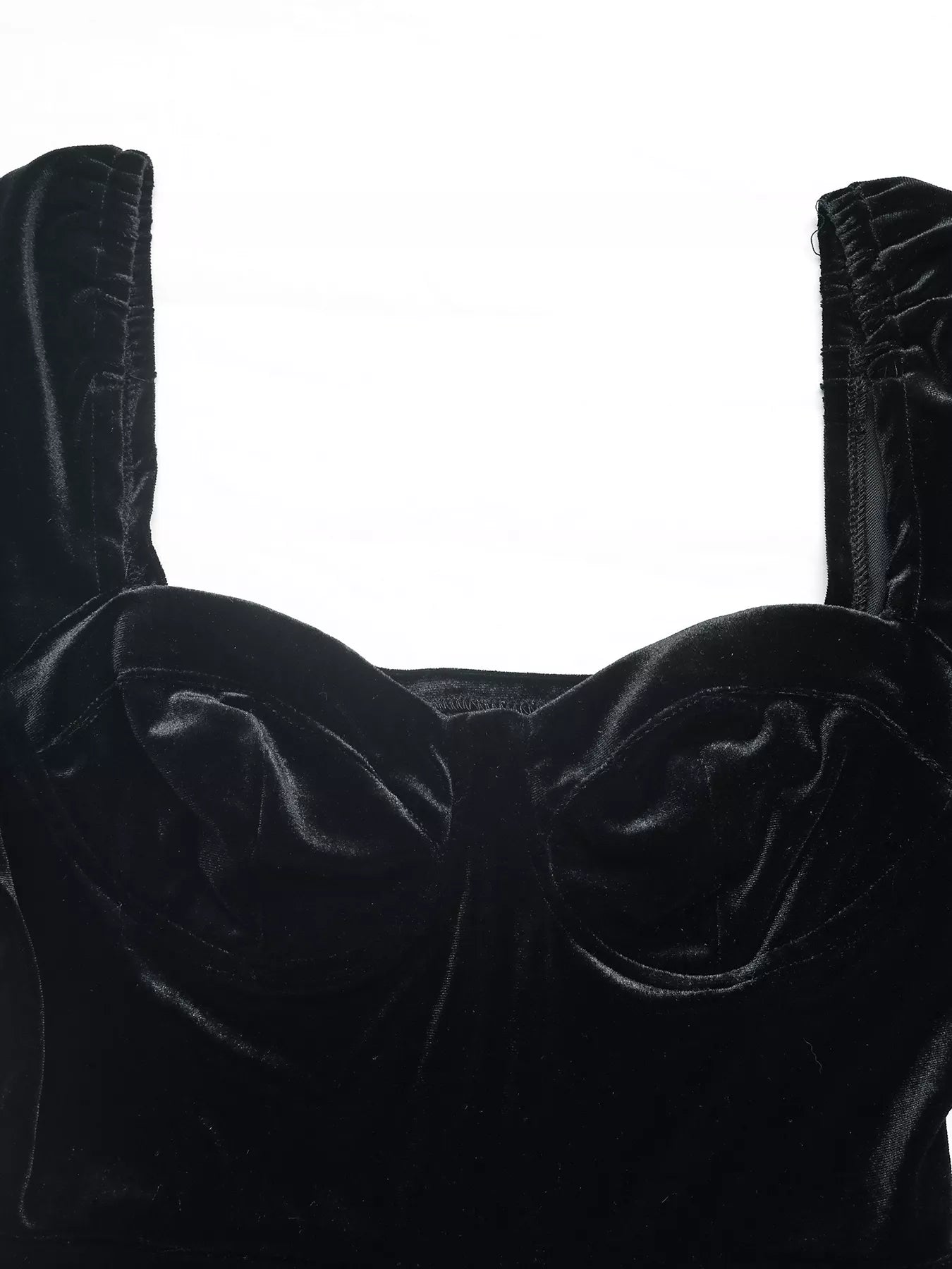  Pleated Hem Sweetheart Neck Mini Dress Elegant Party Look