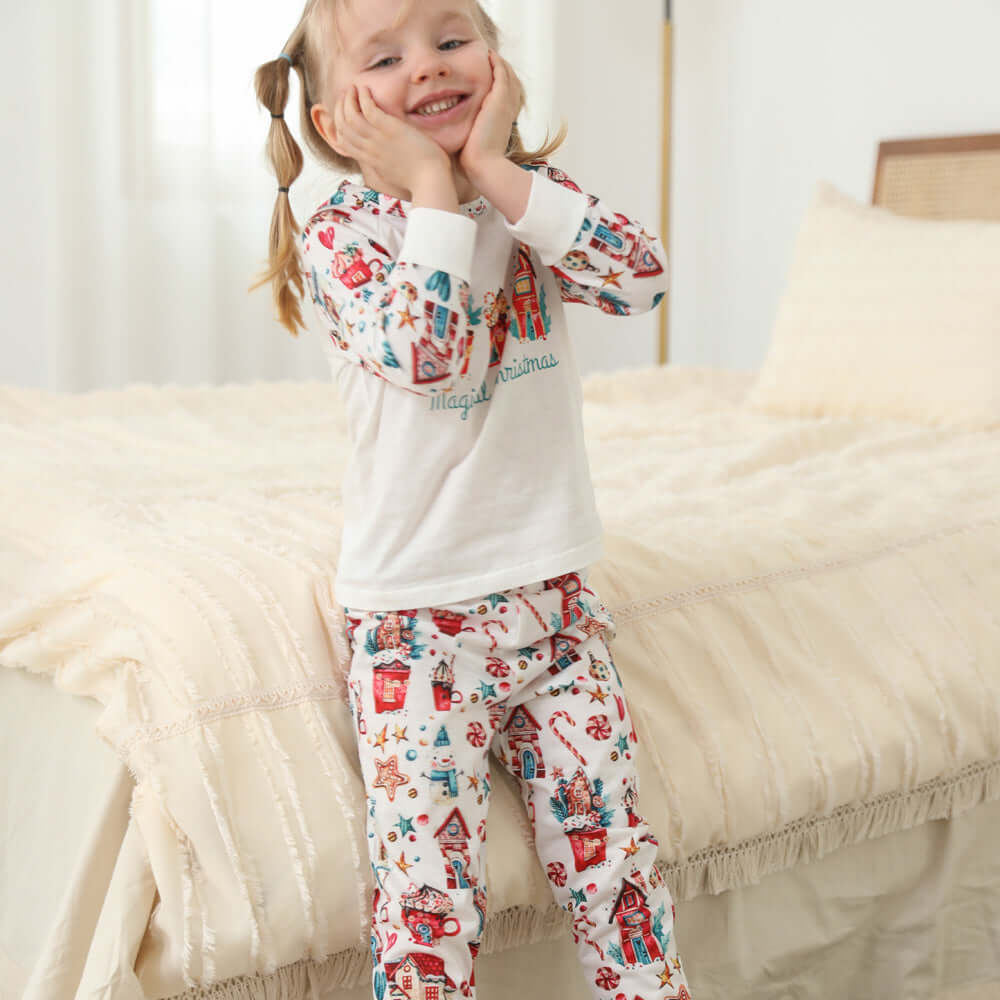 Matching Family Outfits - Cotton Long Sleeve Set for All Ages