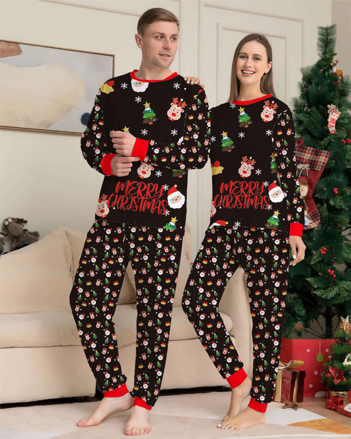 Family Matching Suit - Comfortable Unisex Polyester Set