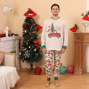 Men's And Women's Family Pajamas Set