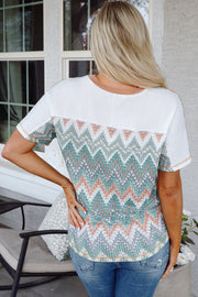 Wrenlee Raglan Sleeve Knitted Top-1