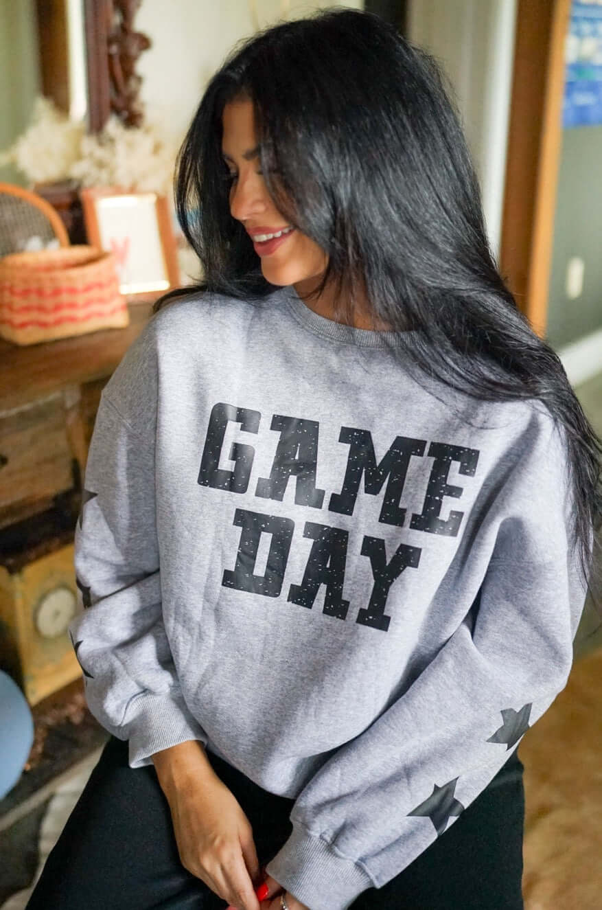 Game Day Sweatshirt For Casual And Sporty Style
